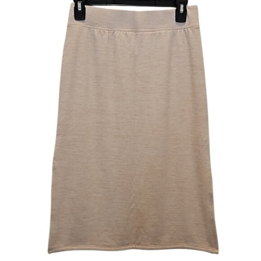 Gap Knit Midi Length Skirt Size XS Women's New Pink Business Casual Preppy